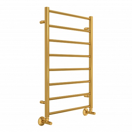 Аврора П8 500х800 Полотенцесушитель TERMINUS Брашированное золото Красноуфимск - фото 1 Аврора П8 500х800 Полотенцесушитель TERMINUS Брашированное золото Красноуфимск - фото 1